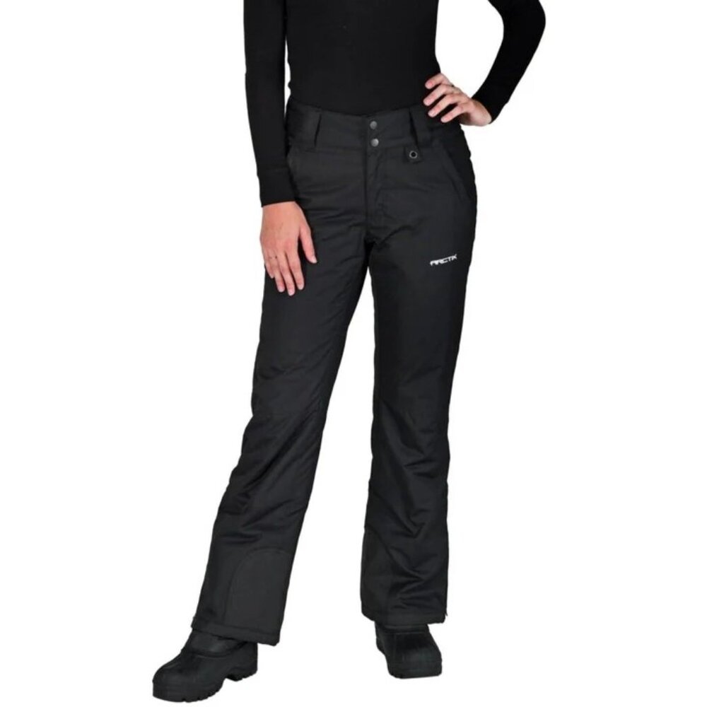 Arctix Women's L 5K Black Insulated Winter Snowboarding Ski Snow Pants